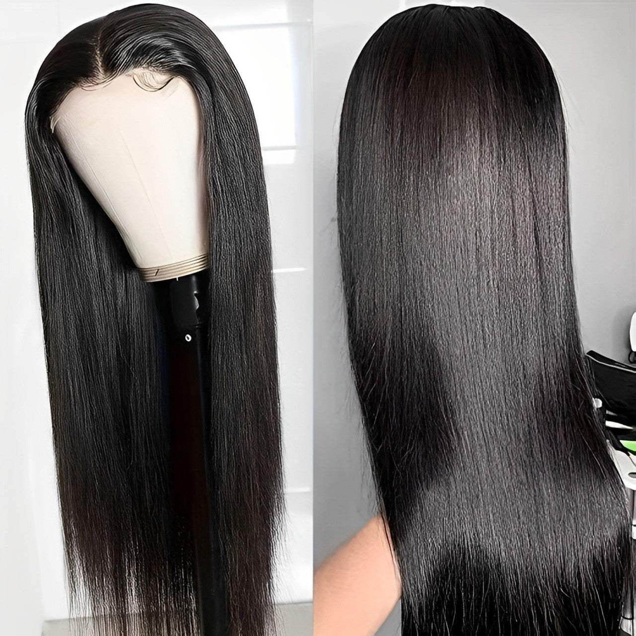 Hot combo | 13x4 Full Frontal Straight Wig+13x4 Full Frontal Water Wave Wig