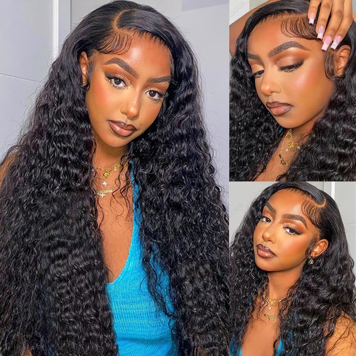 Hot combo | 13x4 Full Frontal Straight Wig+13x4 Full Frontal Water Wave Wig