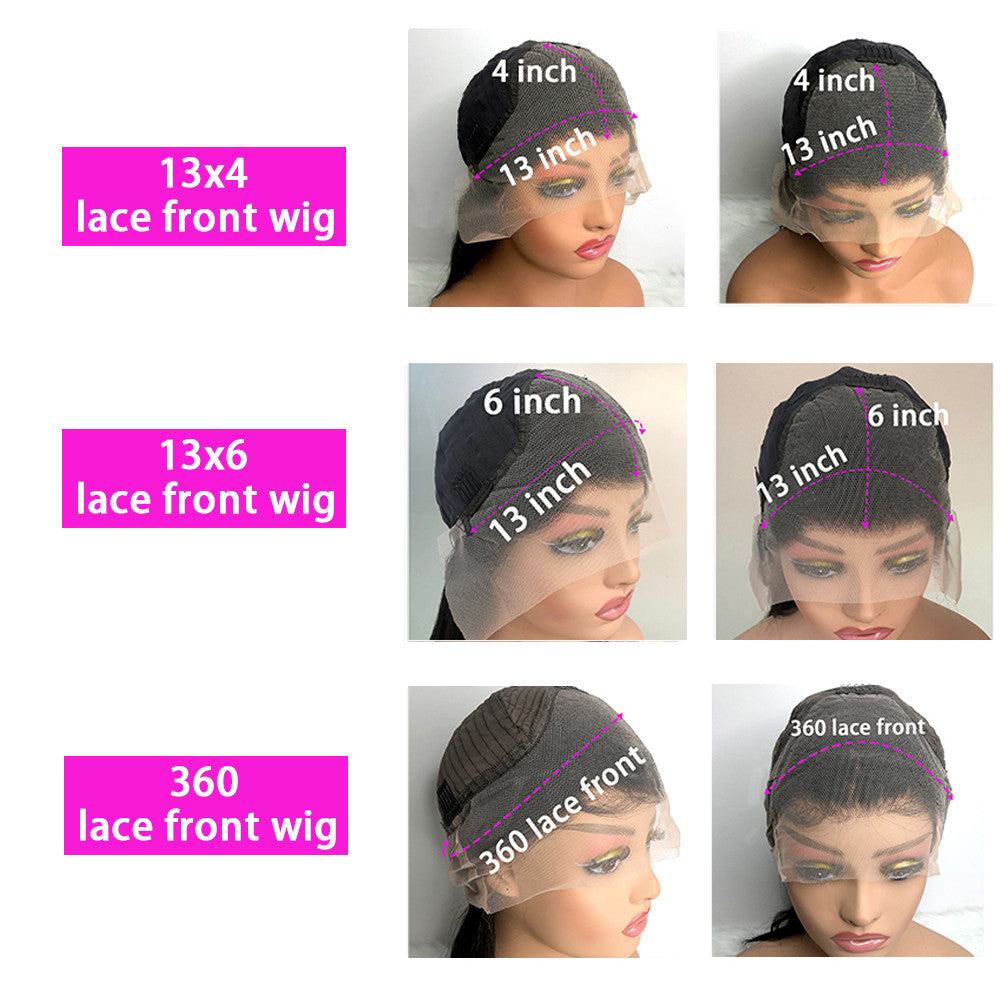 13x6 Body Wave Lace Front Wig Full  Lace Frontal Wigs For Women Human Hair Brazilian