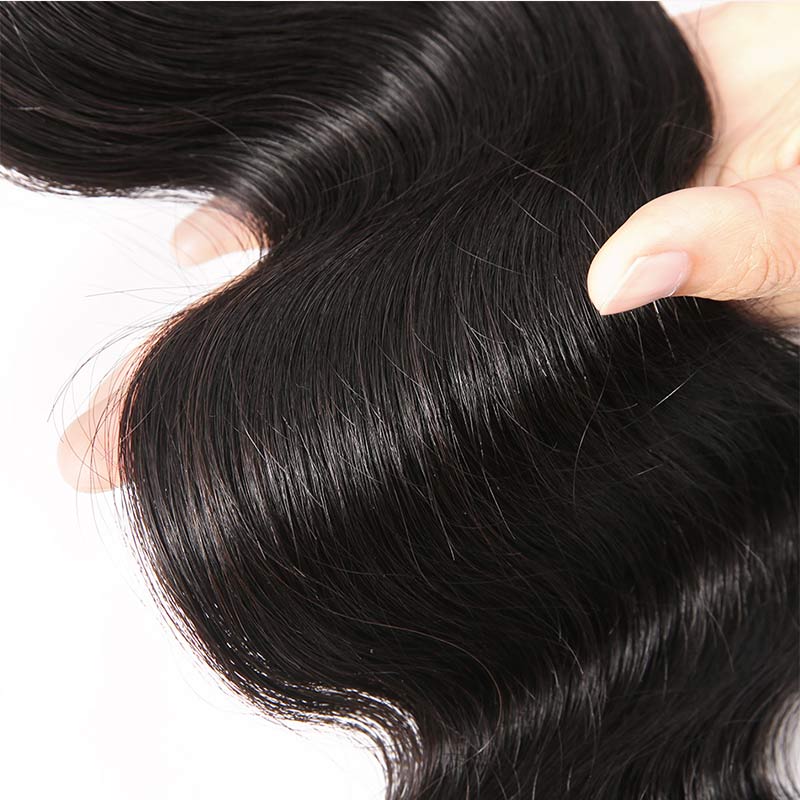 Yonova Body Wave 3 Bundles With 5x5 Lace Closure Virgin Human Hair Weave