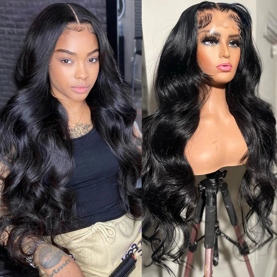 5x5 Lace Closure Wig Body Wave Transparent Lace Closure Wig Malaysia Human Hair Wig For Black Women Pre Plucked Closure Wig