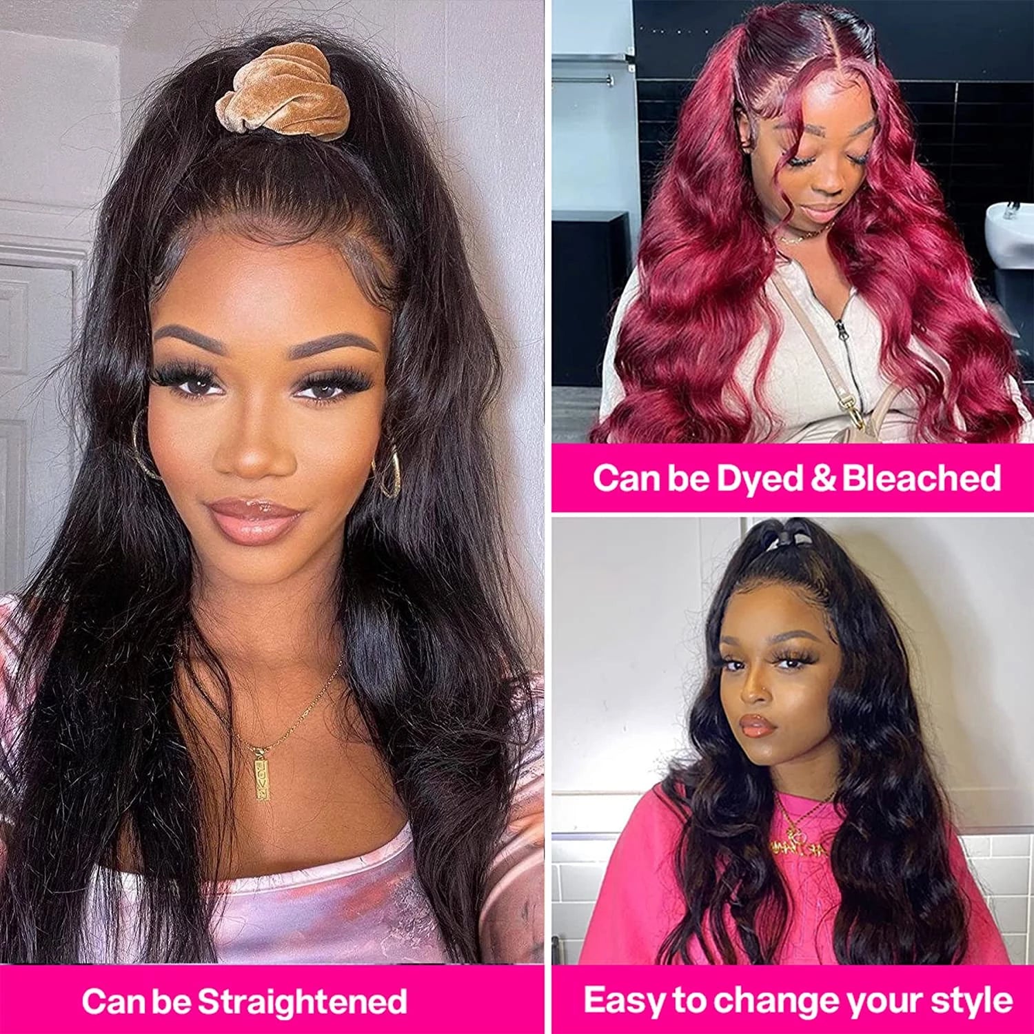 5x5 Lace Closure Wig Body Wave Transparent Lace Closure Wig Malaysia Human Hair Wig For Black Women Pre Plucked Closure Wig