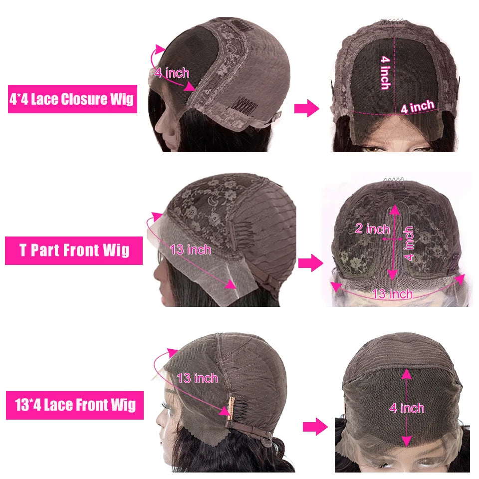 Straight Bob Wig Human Hair Color #4 13x4 Lace Front Wigs Glueless Wigs Human Hair Short Bob Wigs for Women