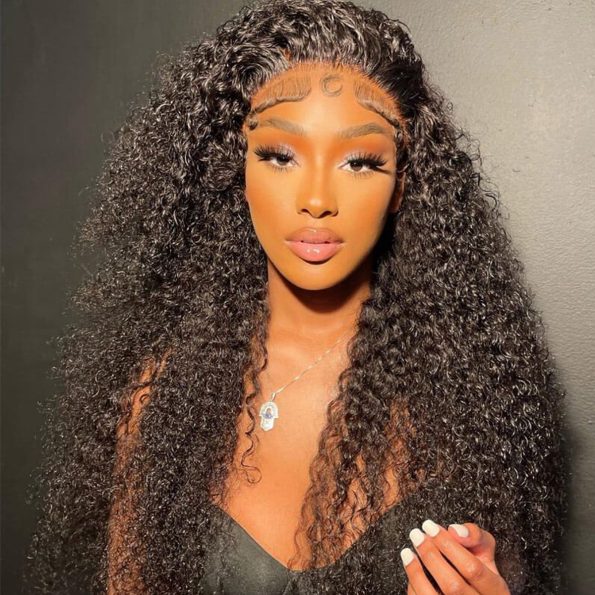 13x4 Lace Frontal Curly Wave Wig